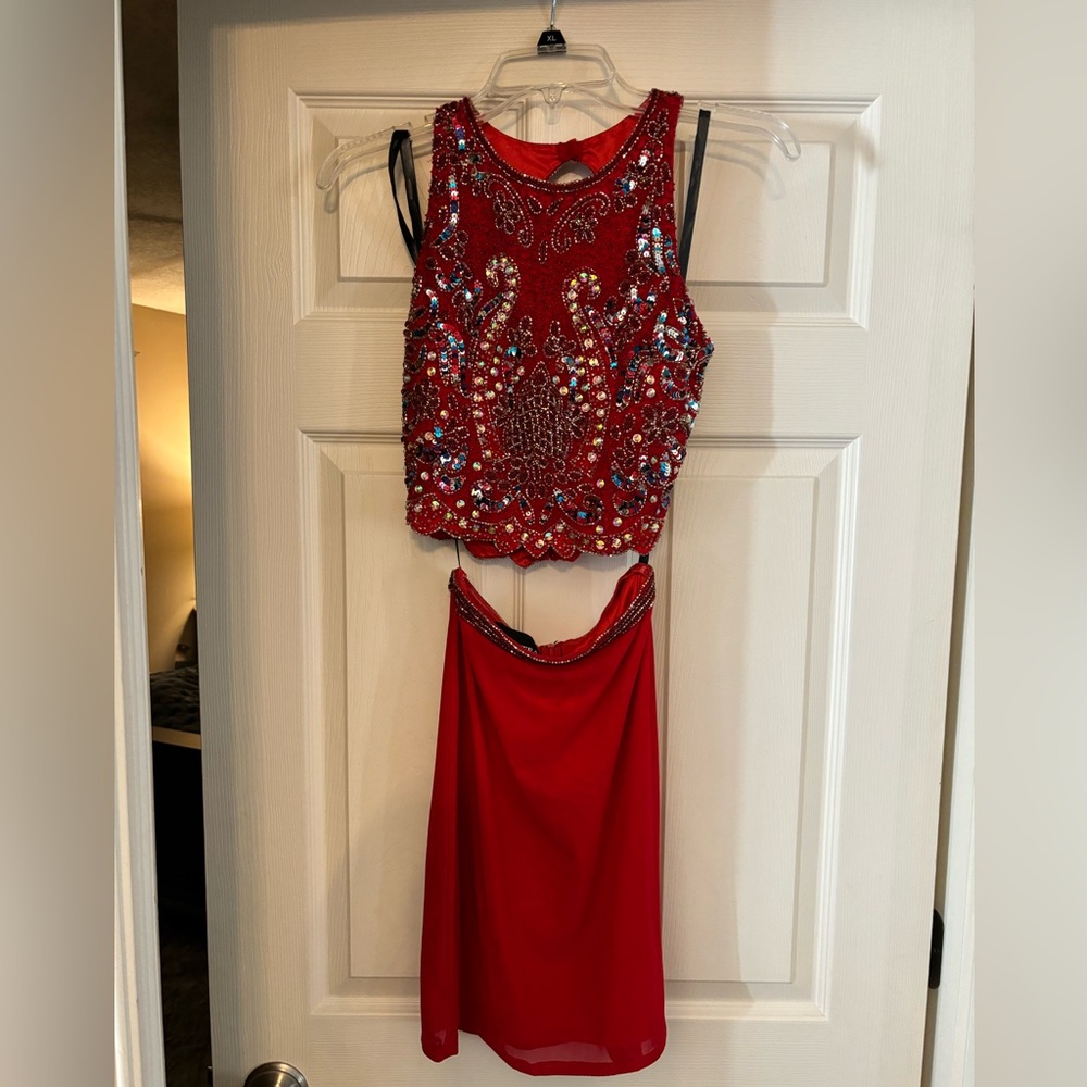 Primavera homecoming dress size 0 red